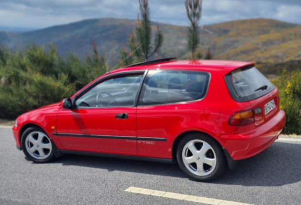 Aufkleber DOHC VTEC Genuine Honda