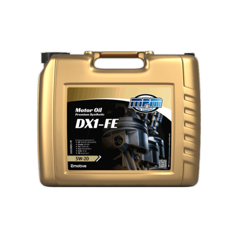 Huile moteur 5W20 Premium Synth&eacute;tique &eacute;conomie de carburant - 20 Litres MPM Oil