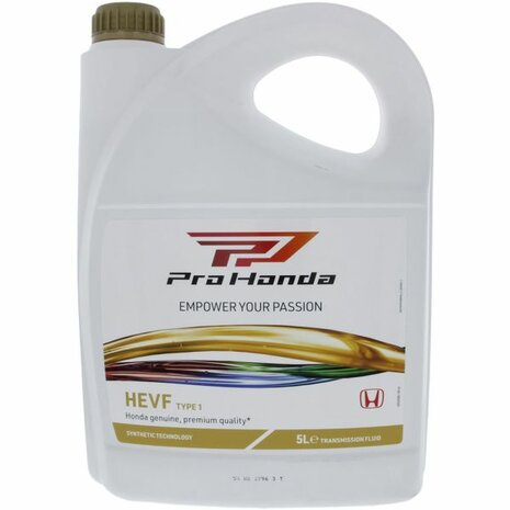 HEVF TYPE 1 Transmission Fluid - 5L Genuine Honda