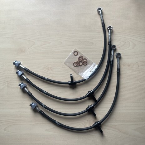 Brake lines stainless steel braided Honda ACCORD CG Goodridge T&Uuml;V
