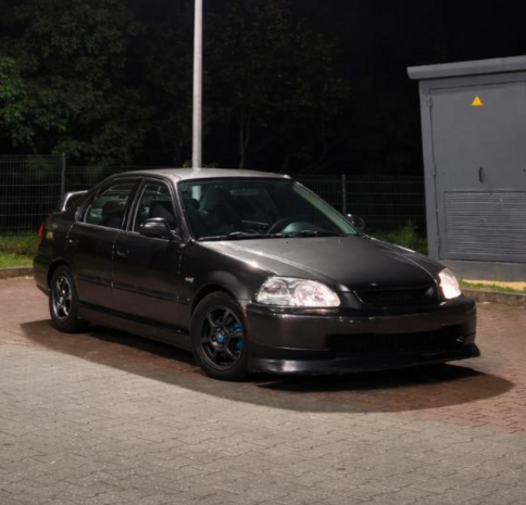 L&egrave;vre de pare-chocs avant PU CS Aerodynamics Honda Civic
