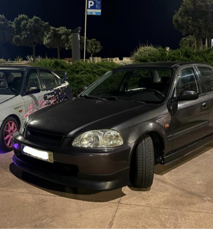 L&egrave;vre de pare-chocs avant PU CS Aerodynamics Honda Civic