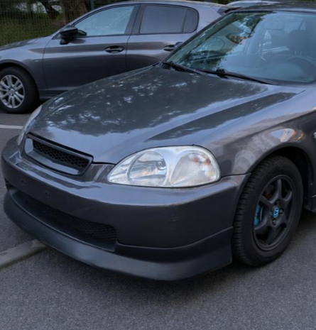 L&egrave;vre de pare-chocs avant PU CS Aerodynamics Honda Civic
