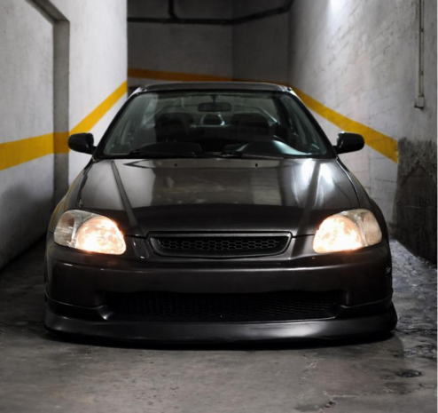 L&egrave;vre de pare-chocs avant PU CS Aerodynamics Honda Civic