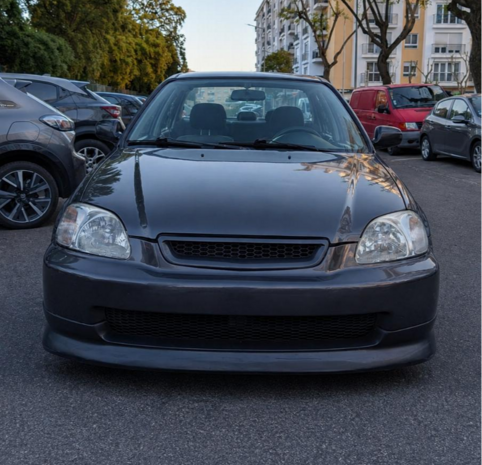 L&egrave;vre de pare-chocs avant PU CS Aerodynamics Honda Civic