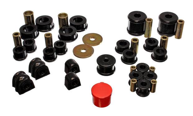 Komplett - Buchsensatz - Schwarz Energy Suspension Subaru Impreza WRX