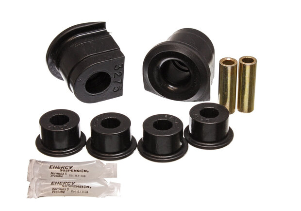 Front Control Arm Bushing Set - Black Energy Suspension Mazda RX7