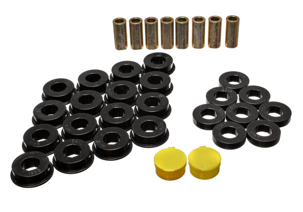 Rear Control Arm Bushing Set - Black Energy Suspension Mazda RX7