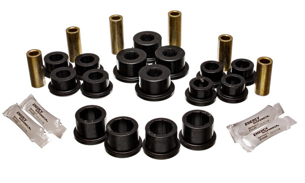 Rear Trailing Arm Bushing Set - Black Energy Suspension Mazda RX8