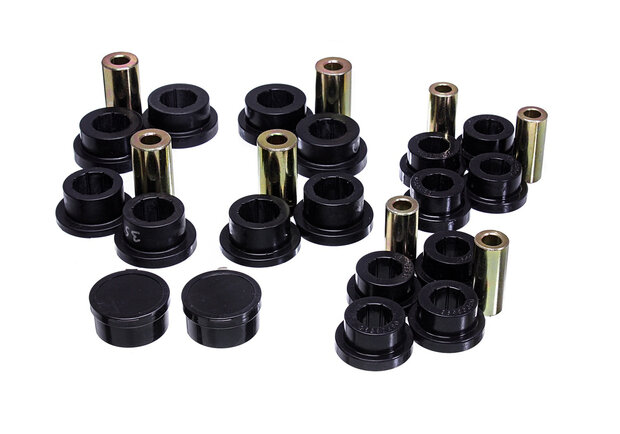 Front Control Arm Bushing Set - Black Energy Suspension Mazda MX5