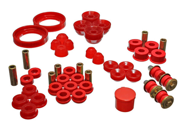 kit complet de silentblocs - Rouge Energy Suspension Honda Accord