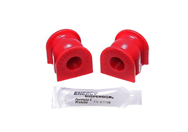 Achterste stabilisatorstang rubberset (17mm) - Rood Energy Suspension Honda Civic