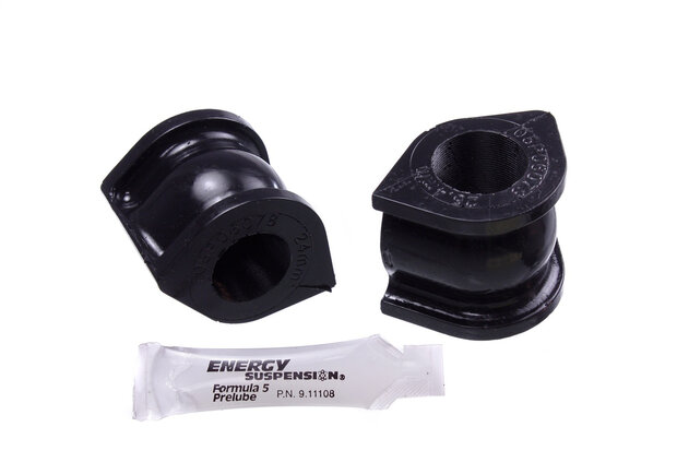 Voorste stabilisatorstang rubberset - 24mm - Zwart Energy Suspension Honda Civic