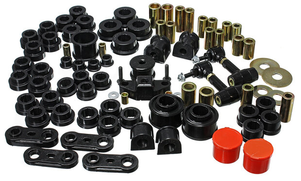 Hyper - Flex Master Bushing Set - Black Energy Suspension Subaru Impreza