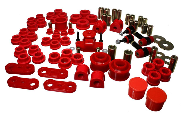 Hyper - Flex Master Bushing Set - Red Energy Suspension Subaru Impreza