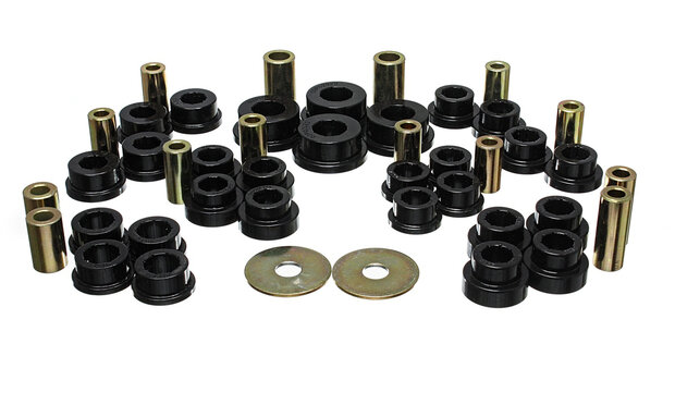 Rear Control Arm Bushing Set - Black Energy Suspension Subaru Impreza