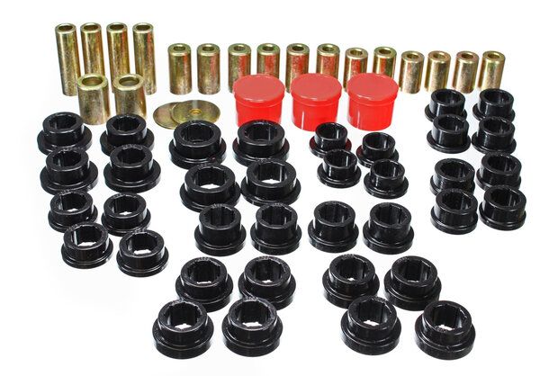 Control Arm Bushing Set - Black Energy Suspension Nissan 350z Infiniti G