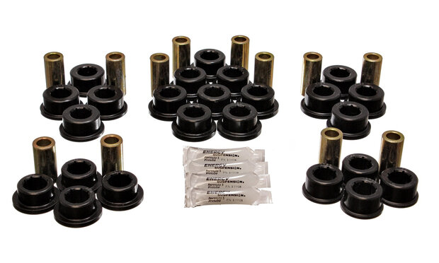 Control Arm Bushing Set - Black Energy Suspension Toyota Supra