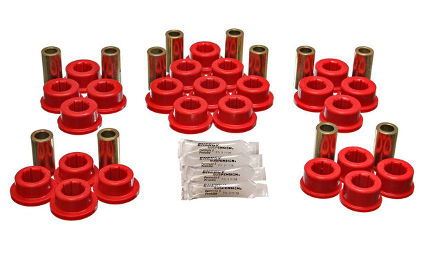bras de suspension kit de silentblocs - Rouge Energy Suspension Toyota Supra