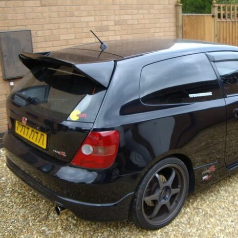 Mugen tailgate spoiler Fiberglass Fullracing Honda Civic