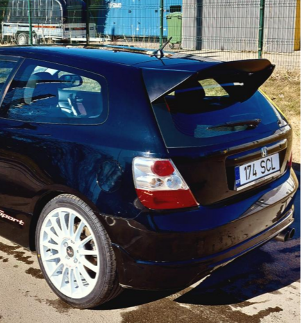 Mugen tailgate spoiler Fiberglass Fullracing Honda Civic