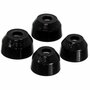 Vordere obere/untere Kugelgelenkabdeckungen &ndash; Schwarz Energy Suspenion Honda Civic CRX Del Sol Shuttle Integra