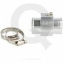 26-mm-Schlauchadapter f&uuml;r 1/8 NPT-Sensor &ndash; Silber QSP