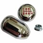 Schaltknauf &bdquo;Typ R&ldquo; (6v) &ndash; Silber US-Racing