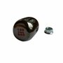 Schaltknauf &bdquo;Typ R&ldquo; (5V) &ndash; Schwarz/Chrom US-Racing