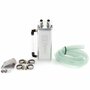 Rechteckiger &Ouml;lauffangbeh&auml;lter 600 cc 9 mm &ndash; Silber D1 Spec