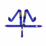 Ceinture 5 points style Nascar - Bleu QSP